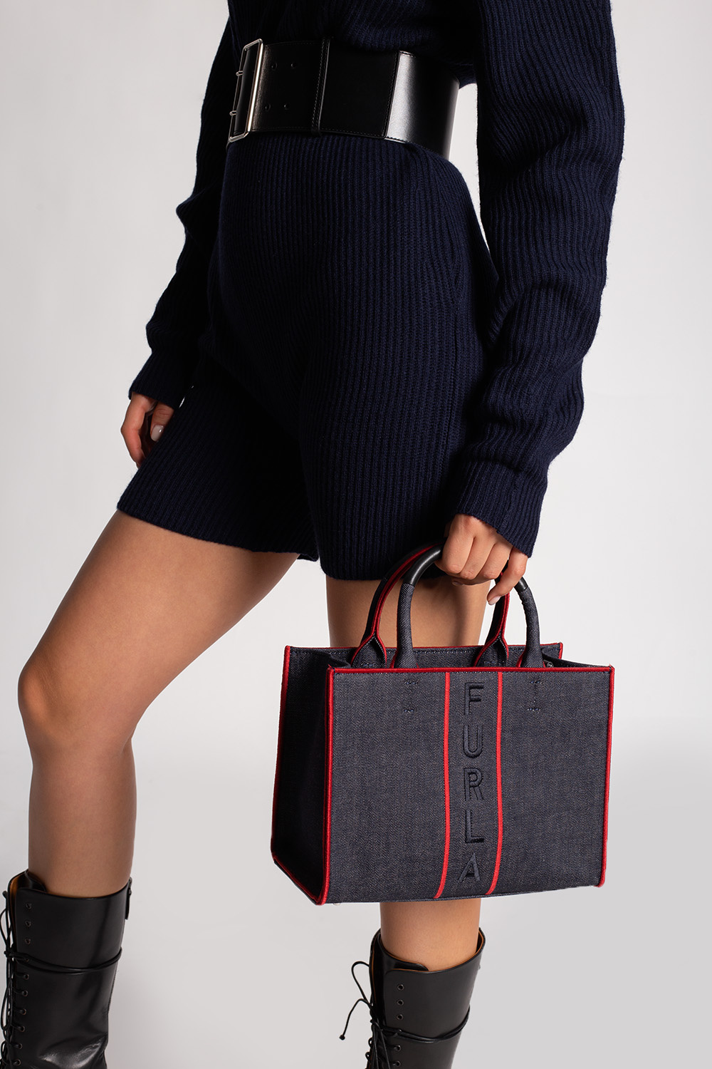 Women's Bags | Wydra embossed-logo tote | IetpShops | Furla